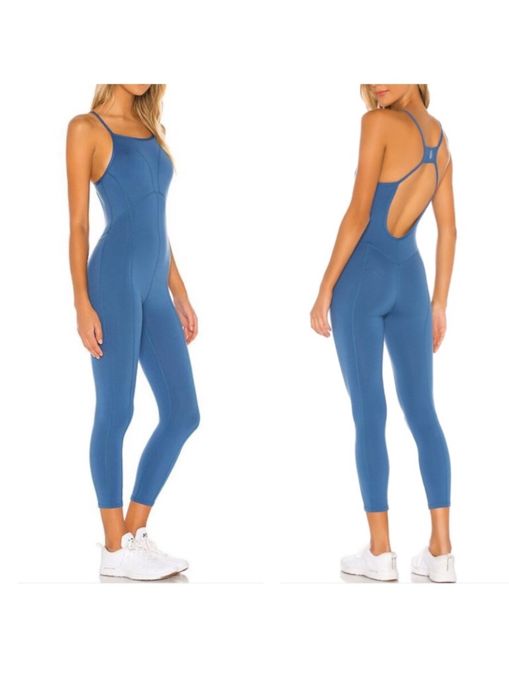 NWT Revolve FP Movement Side To Side Leotard Jumpsuit Bluemoon Size Small